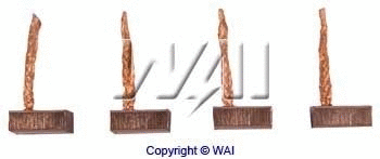 Carbon Brush, alternator (BSX76)