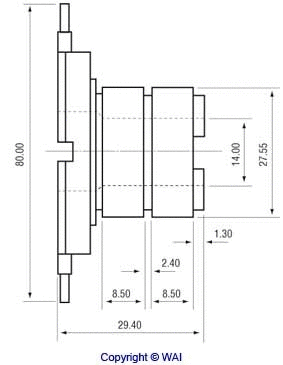 Slip Ring, alternator (28-81852)