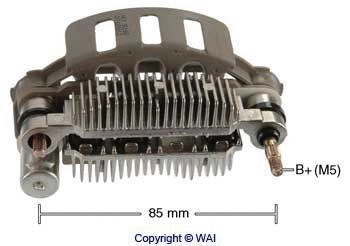 Rectifier, alternator (IYR8510)