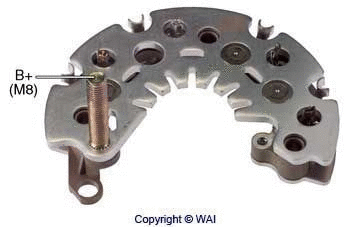 Rectifier, alternator (IXR642)