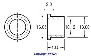 Bush, starter shaft