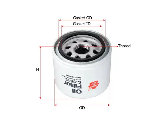 Oil Filter (C-5615)
