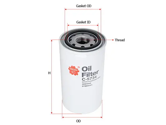 Oil Filter (C-5734)