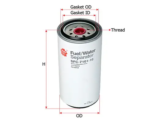 Water Trap, fuel system (SFC-7101-10)
