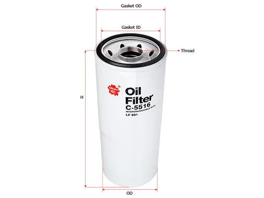 Oil Filter (C-5516)
