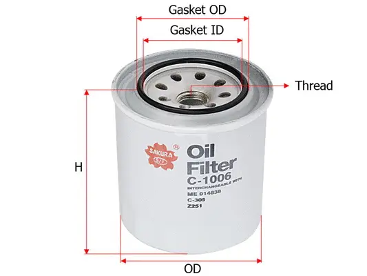 Oil Filter (C-1006)