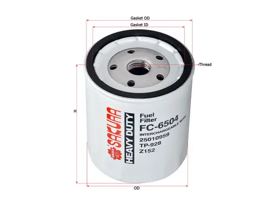 Fuel Filter (FC-6504)