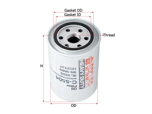 Oil Filter (C-5504)