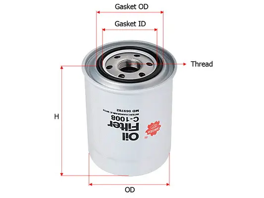Oil Filter (C-1008)