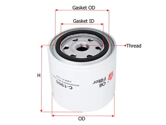 Oil Filter (C-1906)