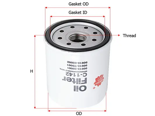 Oil Filter (C-1142)