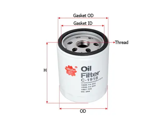 Oil Filter (C-1918)