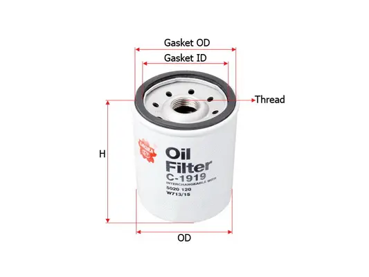 Oil Filter (C-1919)