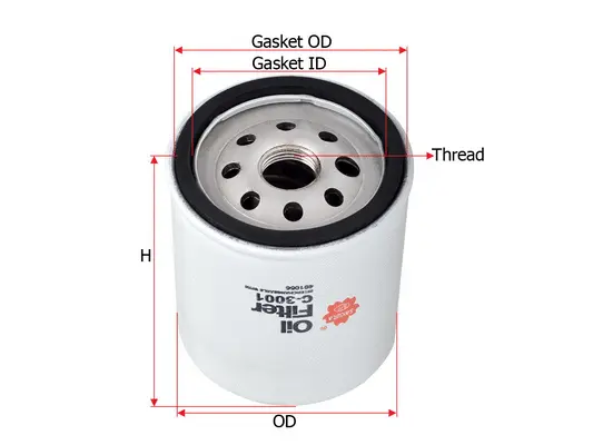 Oil Filter (C-3001)