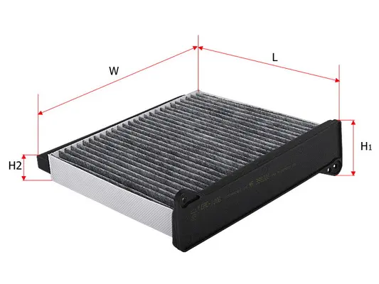 Filter, cabin air (CAC-1006)