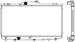 Radiator, engine cooling (2462-1001)