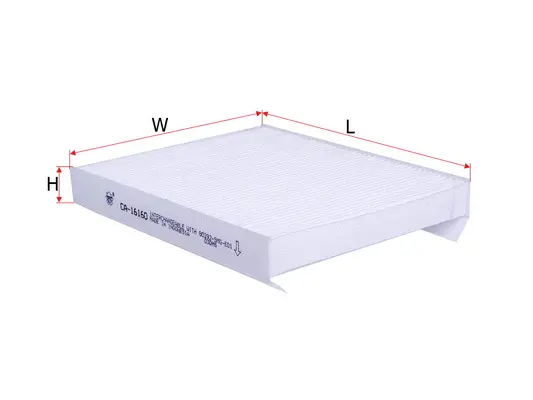 Filter, cabin air (CA-16160)