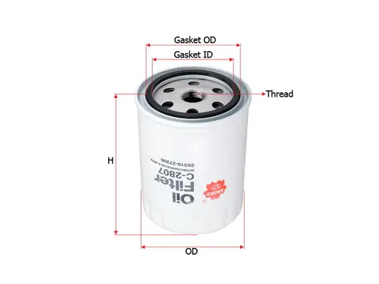 Oil Filter (C-2807)
