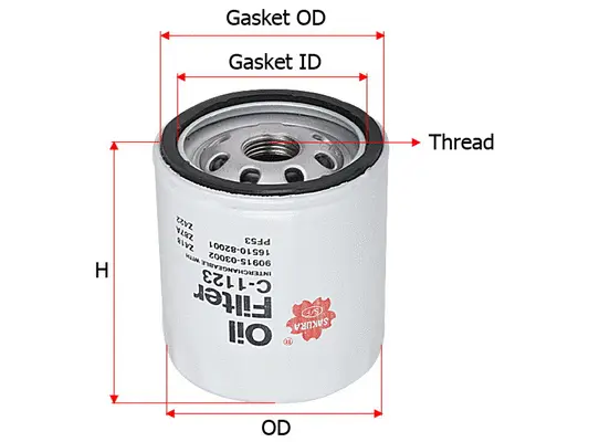 Oil Filter (C-1123)