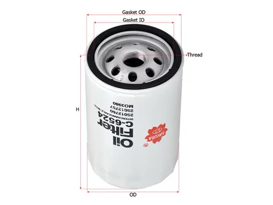 Oil Filter (C-6524)