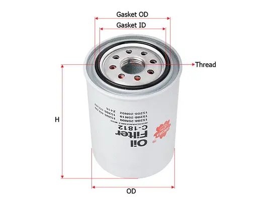 Oil Filter (C-1812)