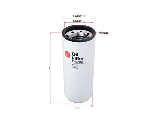 Oil Filter (C-5722)