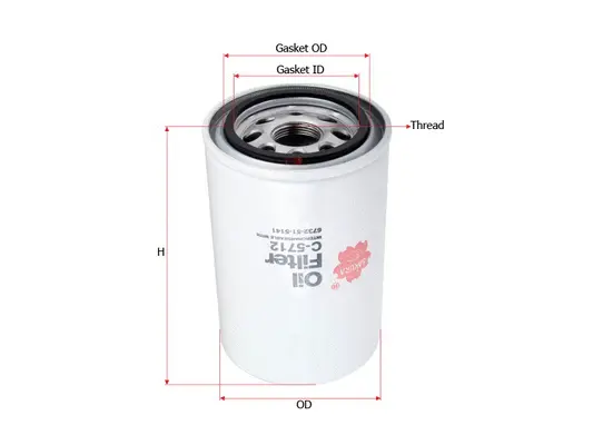 Oil Filter (C-5712)
