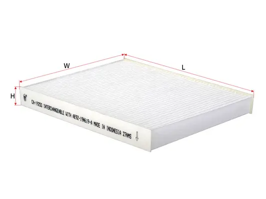 Filter, cabin air (CA-19250)