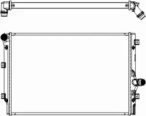Radiator, engine cooling (3061-1006)