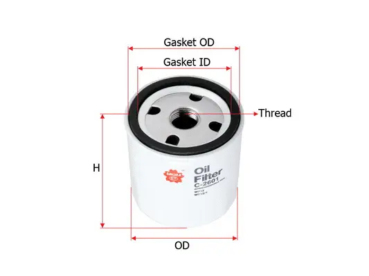 Oil Filter (C-2601)