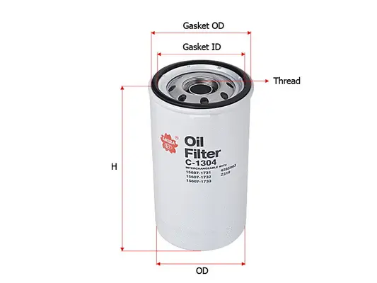 Oil Filter (C-1304)