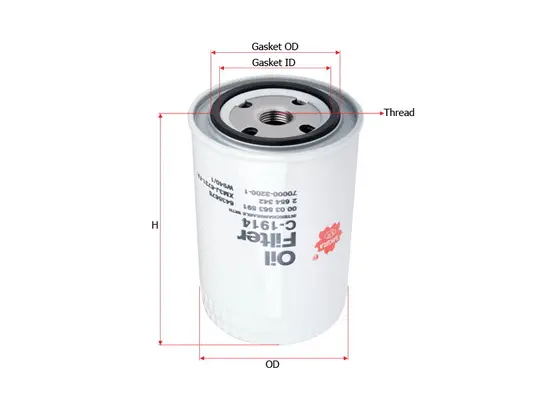 Oil Filter (C-1914)