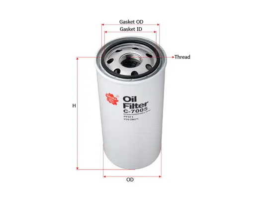 Oil Filter (C-7005)