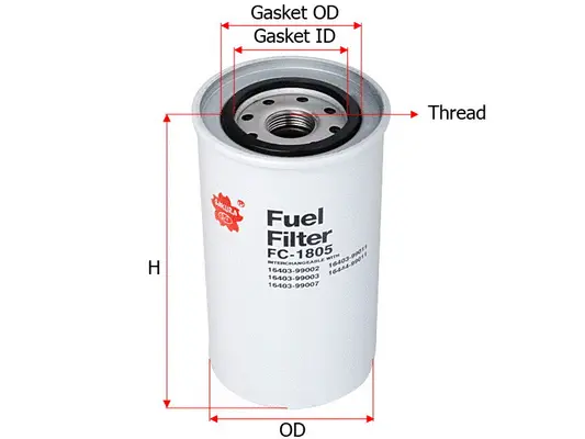 Fuel Filter (FC-1805)