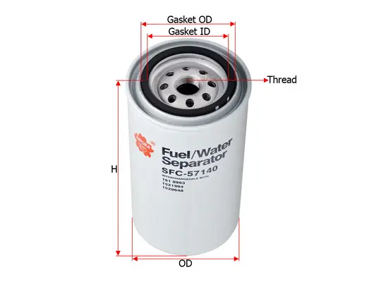Water Trap, fuel system (SFC-57140)