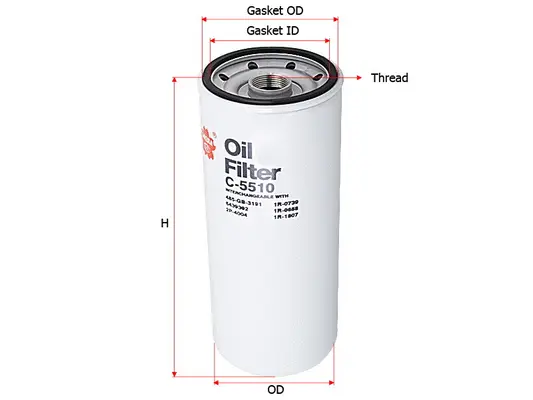 Oil Filter (C-5510)
