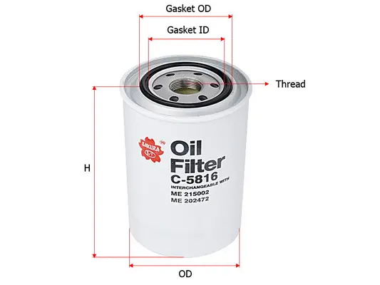 Oil Filter (C-5816)