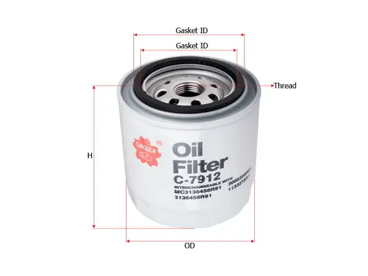 Oil Filter (C-7912)