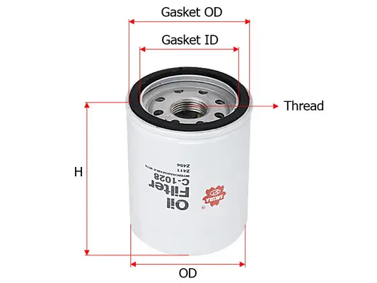 Oil Filter (C-1028)
