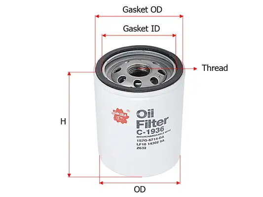 Oil Filter (C-1936)
