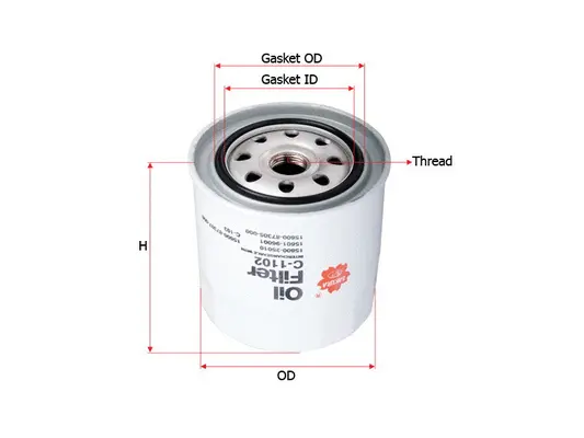 Oil Filter (C-1102)