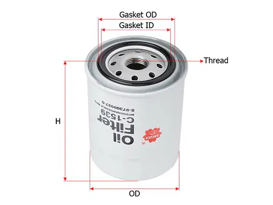 Oil Filter (C-1539)