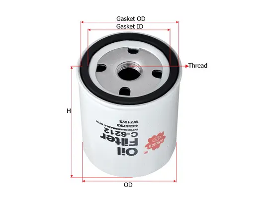 Oil Filter (C-6212)