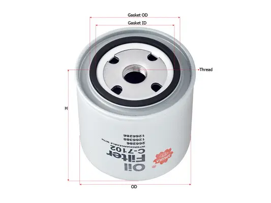 Oil Filter (C-7102)