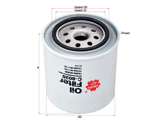 Oil Filter (C-8020)