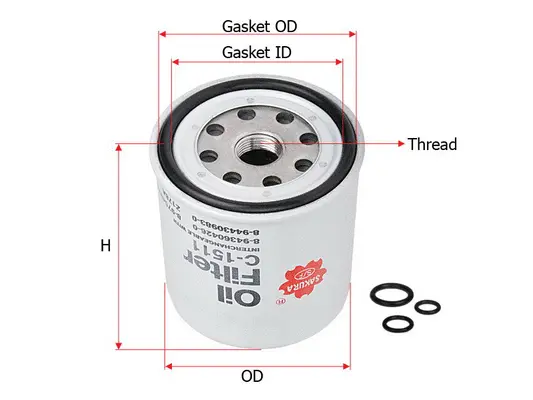 Oil Filter (C-1511)