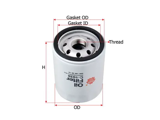 Oil Filter (C-1038)