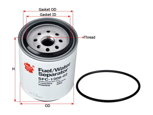 Water Trap, fuel system (SFC-1306-02)