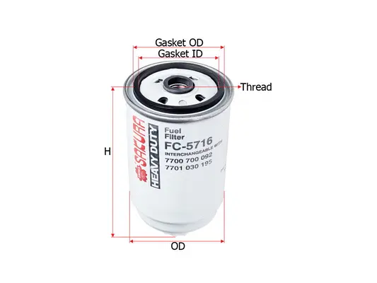 Fuel Filter (FC-5716)