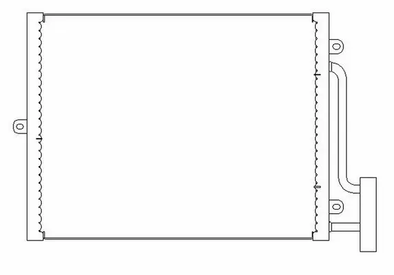 Condenser, air conditioning (5701-9801)